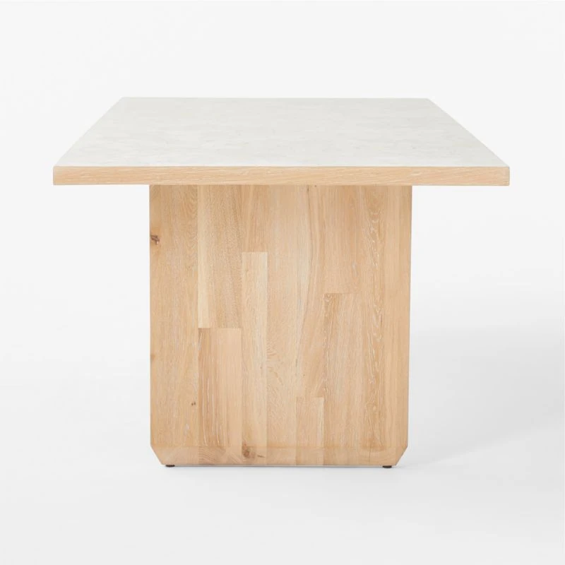 Rocca Rectanugular Stone Dining Table - Image 4