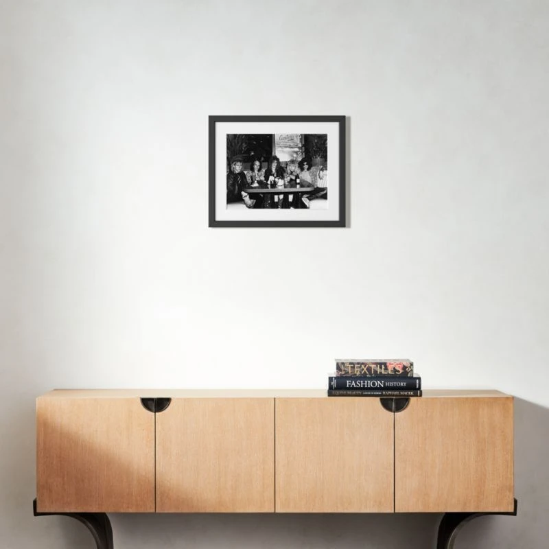 Guns N' Roses At Canters Deli With Black Frame 19.5"x15.5" - Image 3