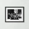 Guns N' Roses At Canters Deli With Black Frame 19.5"x15.5"