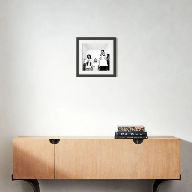 'Nirvana In LA, 1991' Photographic Print In Black Frame 17.5" - Image 3