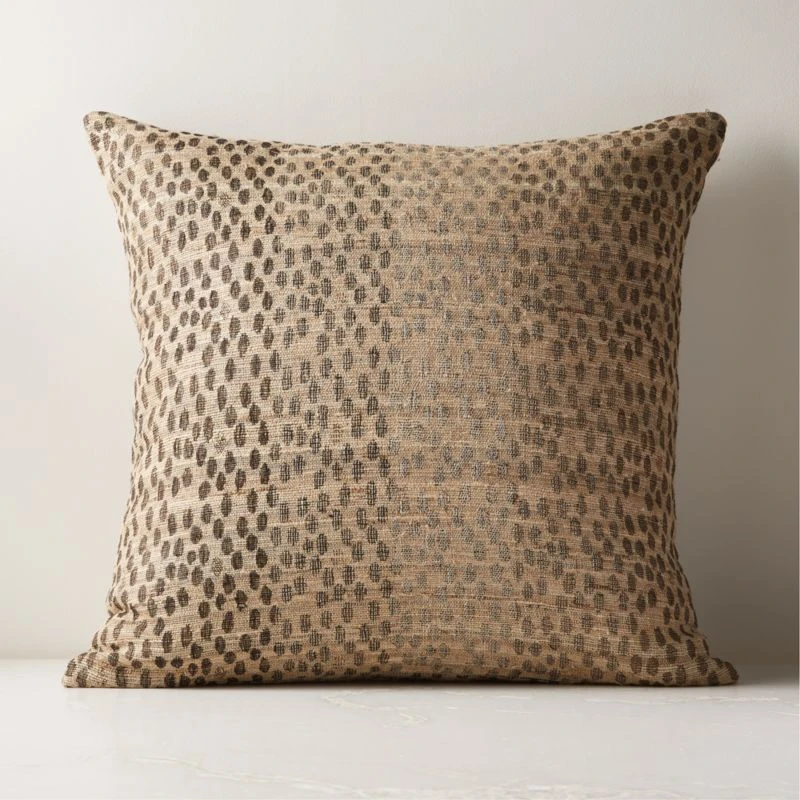 Sabor Animal Print Throw Pillow With Down-Alternative Insert 23"
