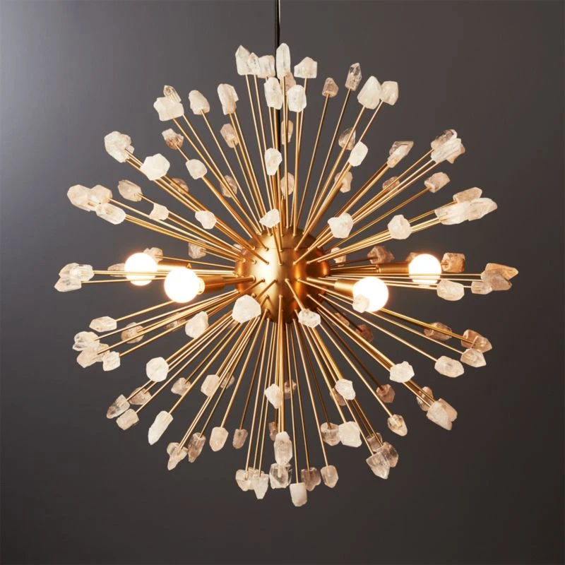 Ray Quartz Pendant Light - Image 2