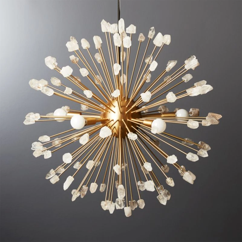 Ray Quartz Pendant Light