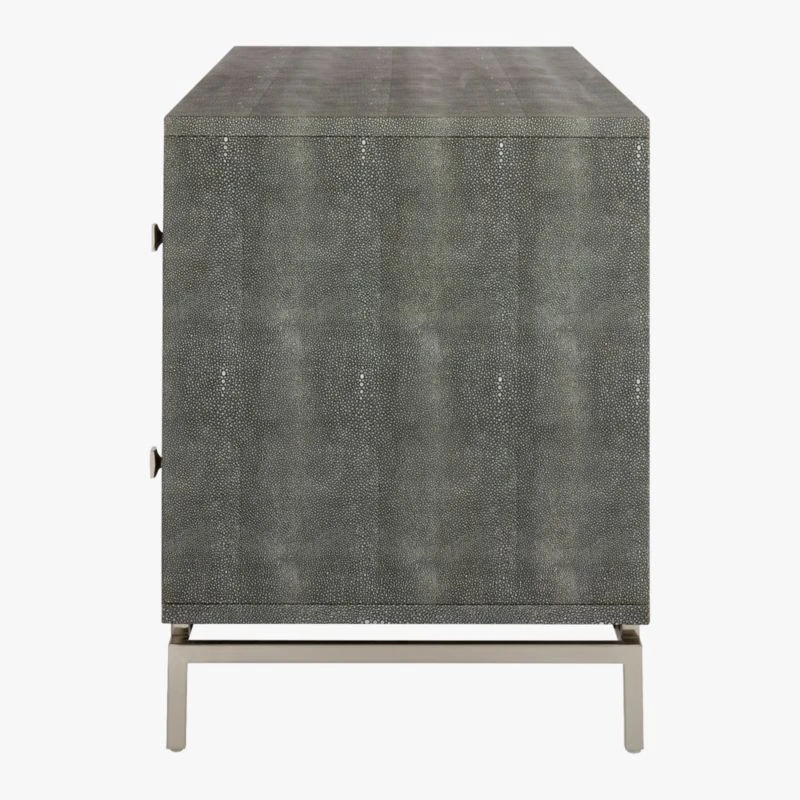 Shagreen Embossed Low Dresser - Image 5