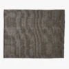 Sisal Handwoven Charcoal Grey Area Rug 5'x8'