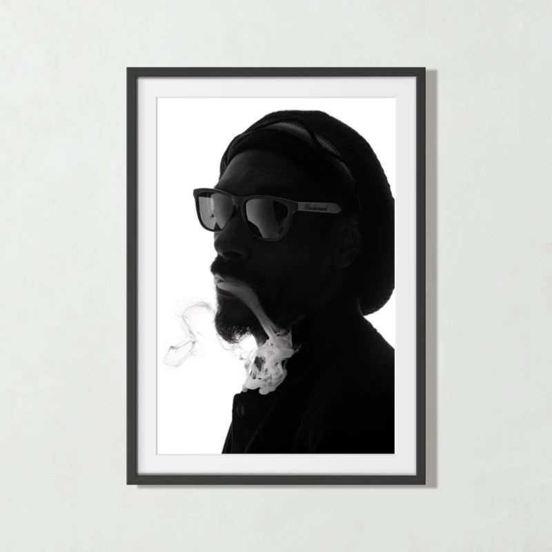 'Snoop Dogg' Photographic Print In Black Frame 17.75"x21.75" - Image 2