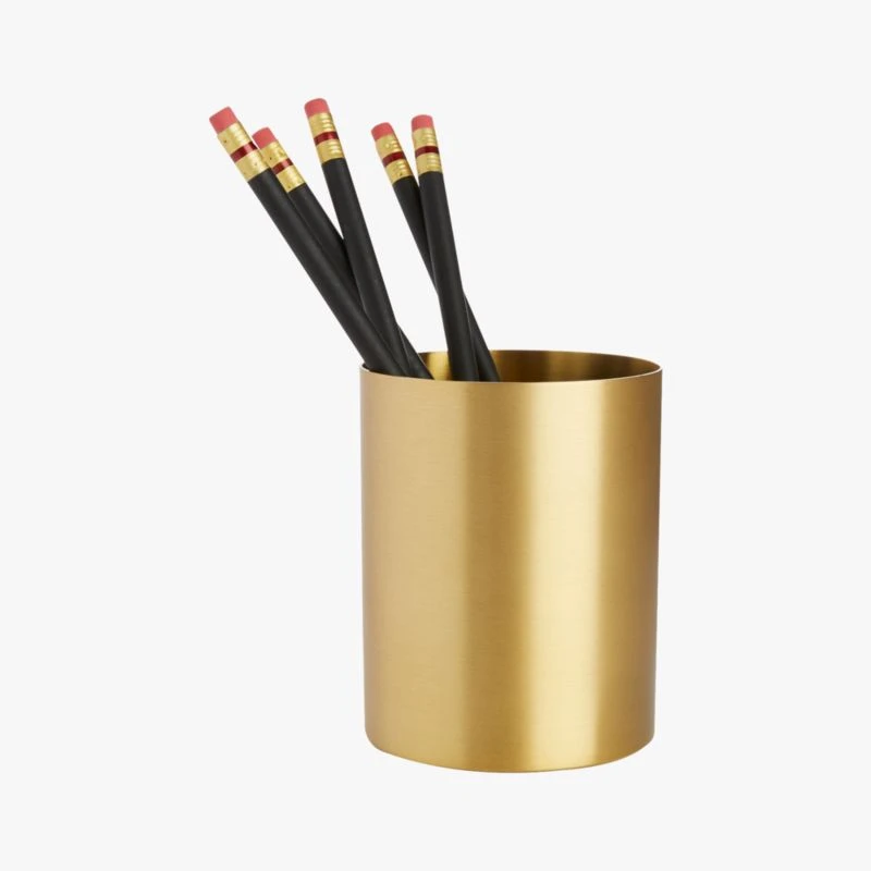 Solid Brass Studio Pencil Cup - Image 12