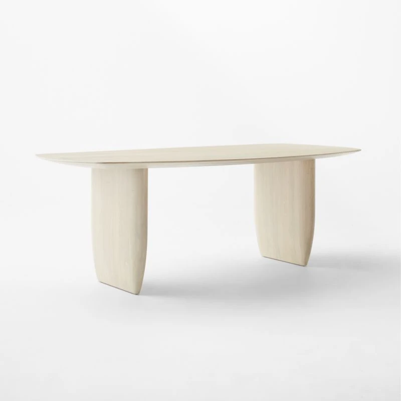Spigolo Bleached Oak Dining Table - Image 3