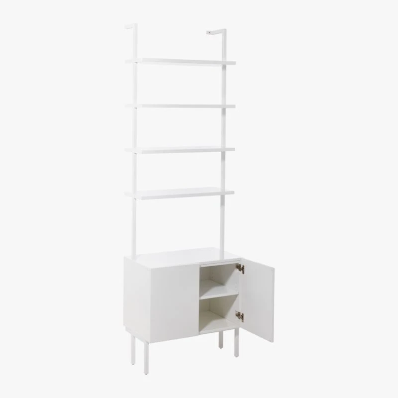 Stairway White Cabinet - 96" Height - Image 6