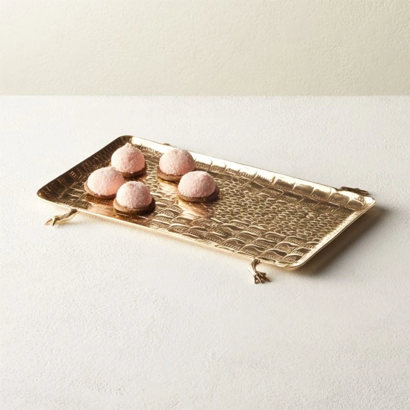 Stalk Gold Serving Platter - Image 2