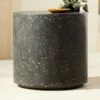 Terrazzo Black Outdoor Side Table
