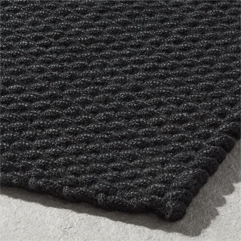 Black Outdoor Doormat 2'x3' - Image 2