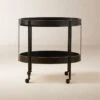 Toast Black Bar Cart