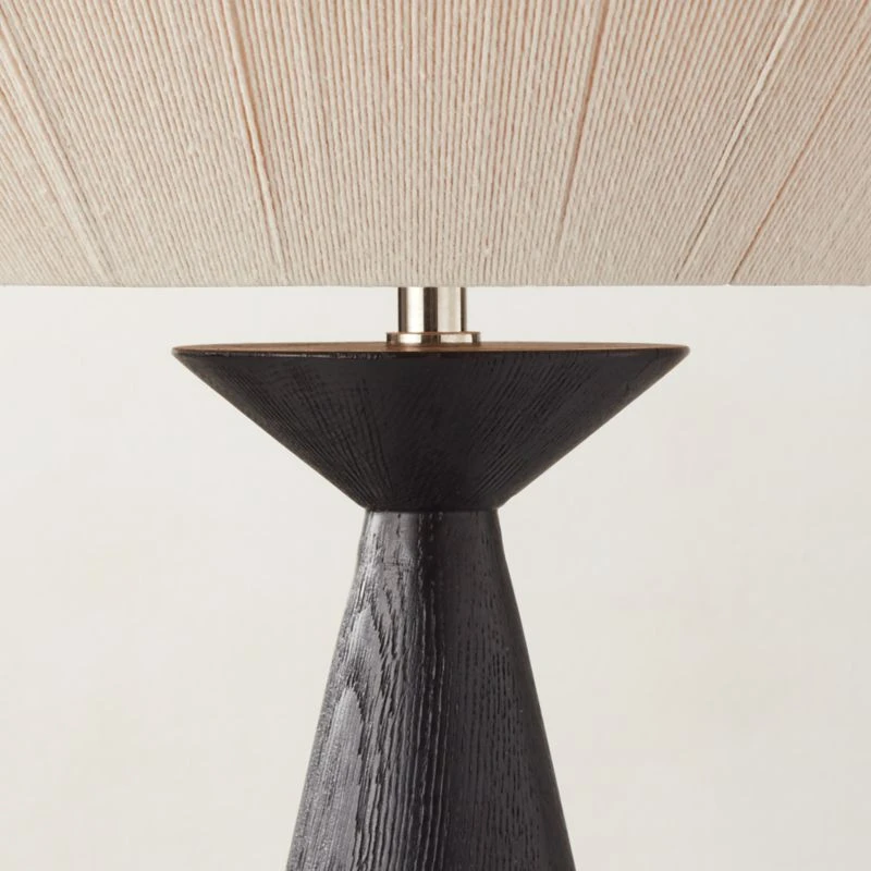 Totora Oak Wood Table Lamp - Image 3