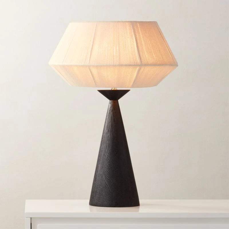 Totora Oak Wood Table Lamp - Image 2