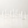 True Stemless Wine Glass Set Of 6