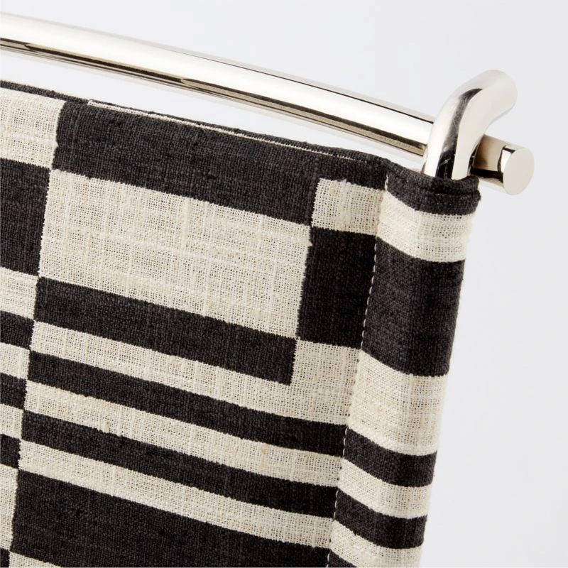 Vicino Black And White Patterned Upholstered Office Chair - Image 8