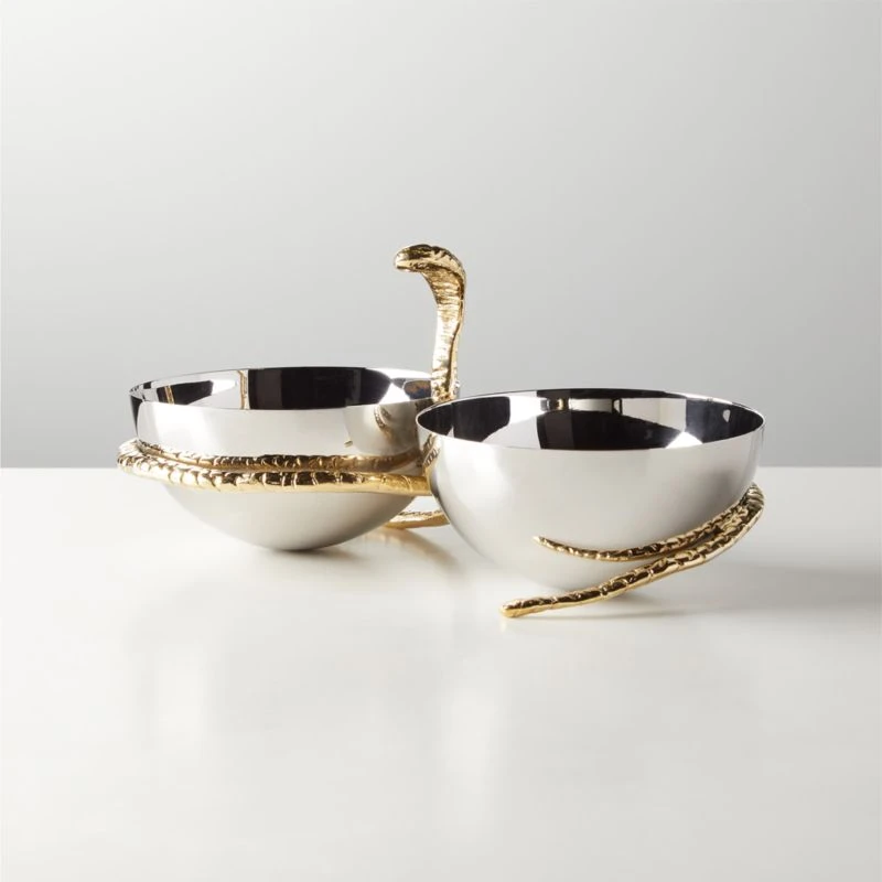 Vicky Double Serving Bowl