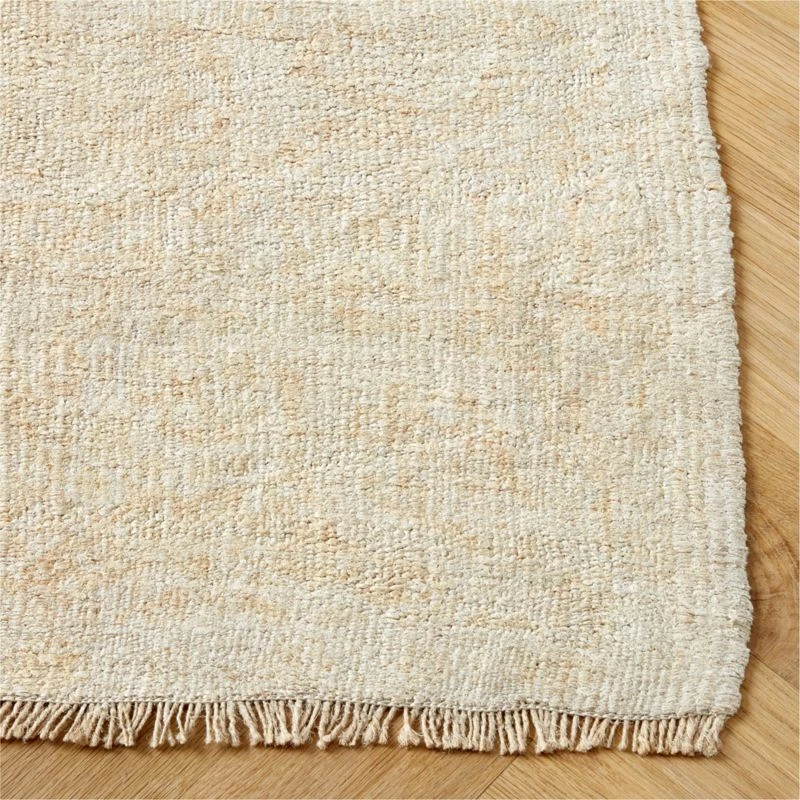 Vintage Handwoven Hemp Turkish Rug 5'x7'6" - Image 6