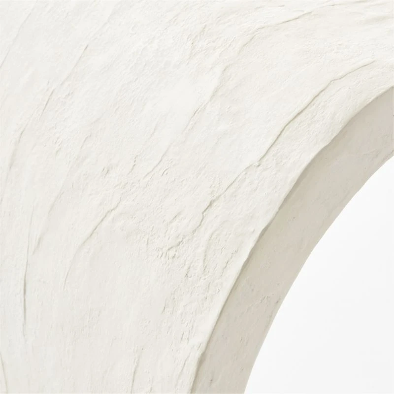 Wynn Ivory Concrete Waterfall Desk - Image 6