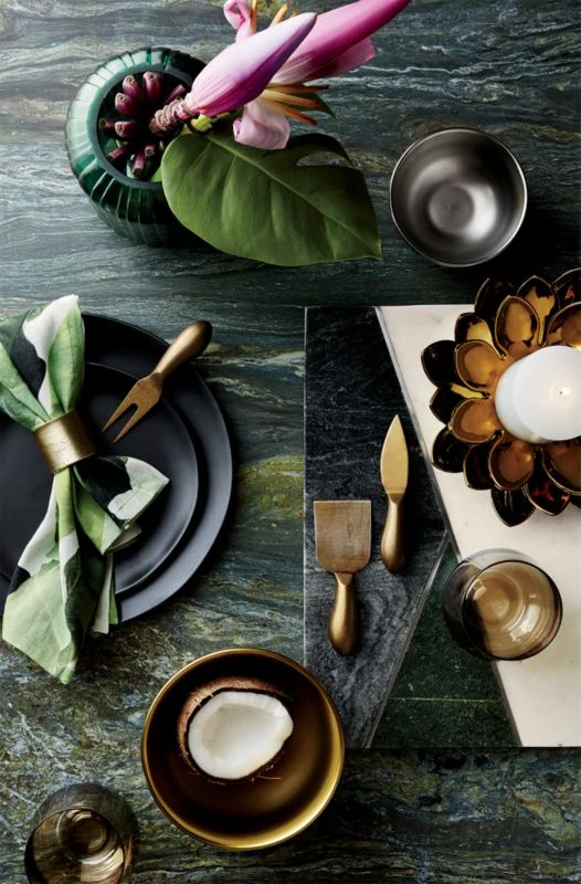 Crisp Matte Black Dinner Plate Set Of 8 - Image 4